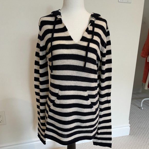 Life Nature Love. Free City Sweaters - Free City. Lets Go Together Striped Cashmere Hoodie